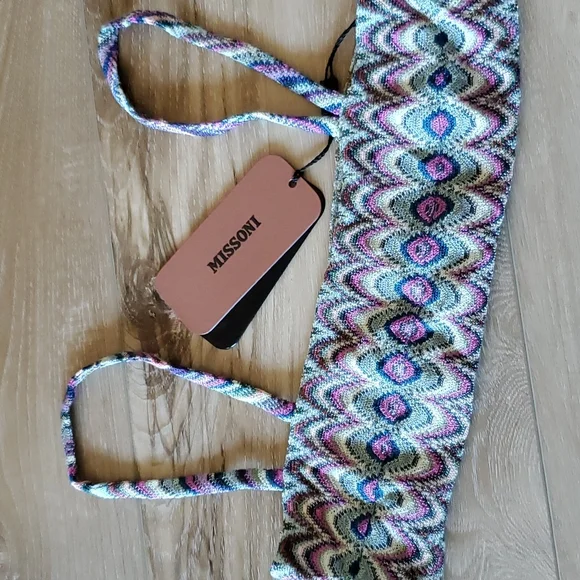 NWT Y2K Vintage Missoni Bra Top - Picture 5 of 14